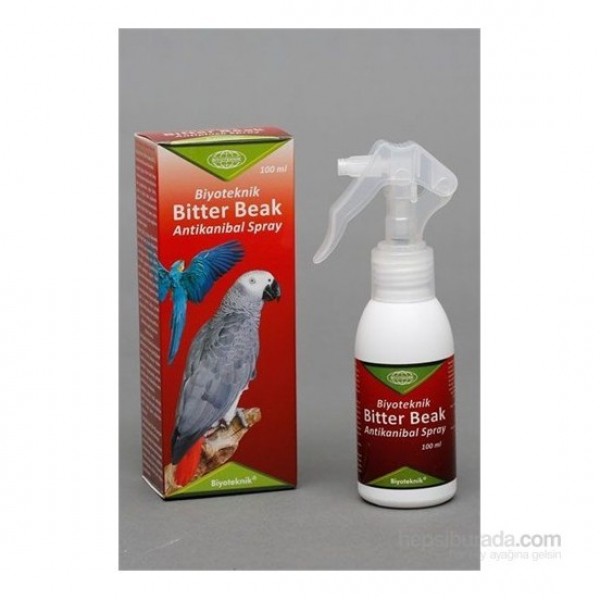 Biyoteknik Bitter Beak Antikanibal Tüy Yolma – Ac Spray 100 ml