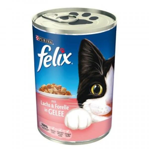 Felix Somon Alabalıklı Kedi Konservesi 400 Gr